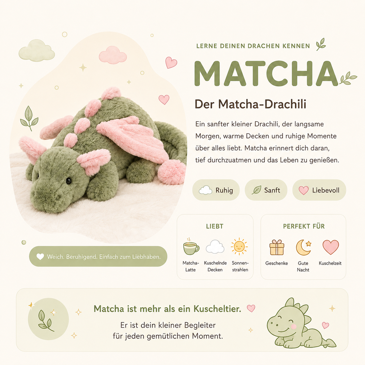 Matcha Drachenbär